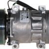 Compressor Series: SD7H15 Compressor Mount Type: SD7 Direct Long Port Angle: H Porting Style: O-Ring Rotor diameter (mm): 125 Rotor Groove: PV12 Coil Volt: 24V Refrigerant: R134A