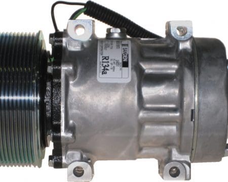 Compressor Series: SD7H15 Compressor Mount Type: SD7 Direct Long Port Angle: H Porting Style: O-Ring Rotor diameter (mm): 125 Rotor Groove: PV12 Coil Volt: 24V Refrigerant: R134A