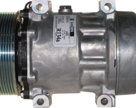 Compressor Series: SD7H15 Compressor Mount Type: SD7 Direct Long Port Angle: H Porting Style: O-Ring Rotor diameter (mm): 119 Rotor Groove: PV8 Coil Volt: 24V Refrigerant: R134A