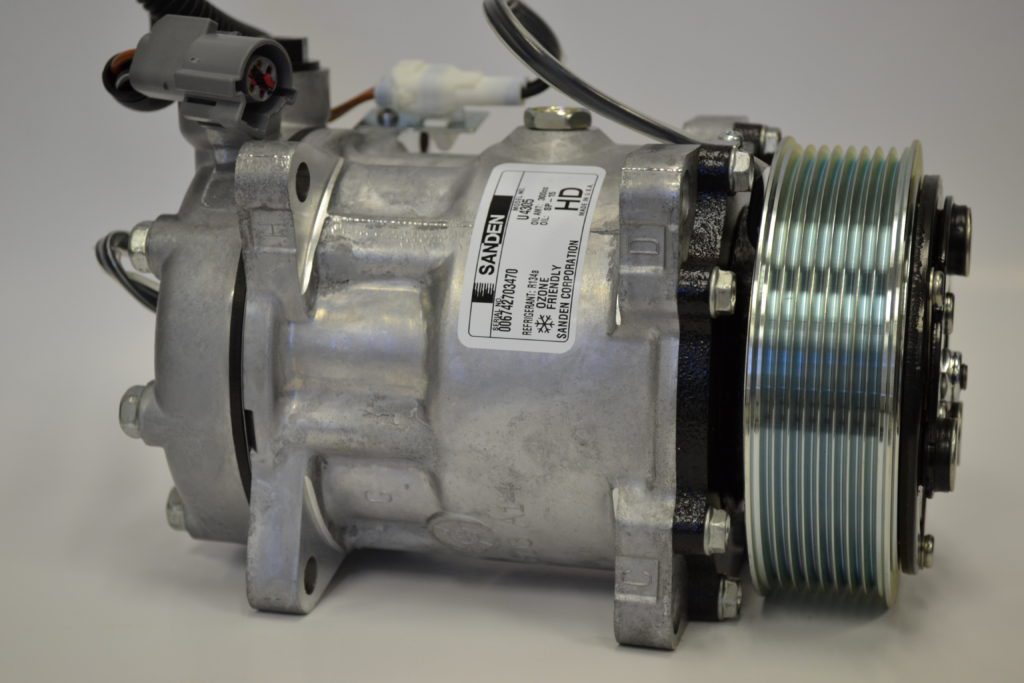 NEW Original Sanden Compressor 4305 (1101113) - AC Parts ... hitachi air conditioning wiring diagram 
