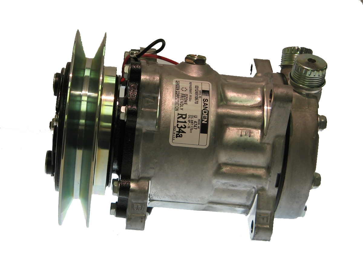 NEW Original Sanden Compressor SD7H15, 4501, 4747 (1101195) AC Parts