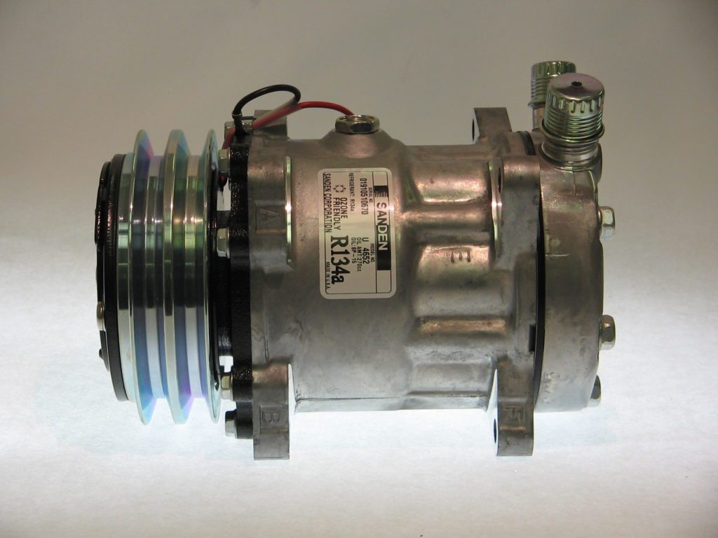 NEW Original Sanden Compressor 4652 (1101227) - AC Parts ... international air conditioning diagrams 