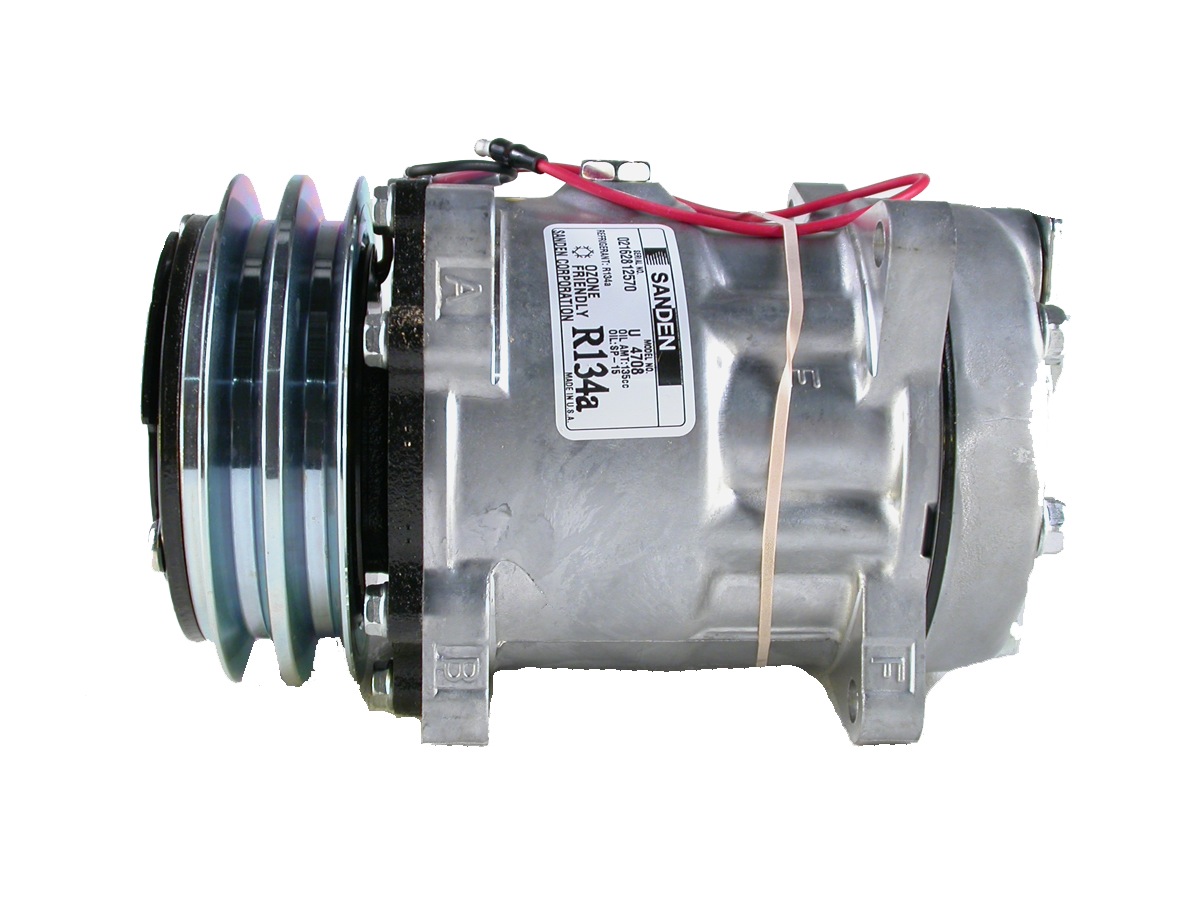 NEW Original Sanden Compressor 4708 (1101252) - AC Parts ...