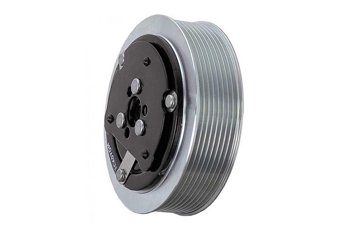 NEW Sanden Clutch SD7H15 8 Grooves 12V with 2 Wire Metripack and