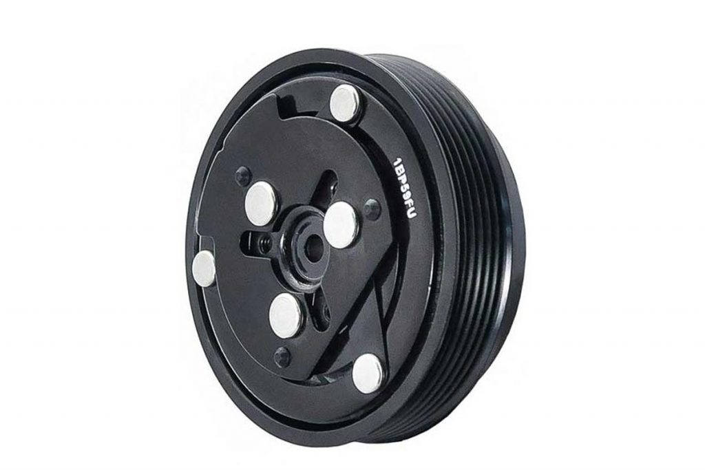 NEW Sanden Clutch SD7 Poly 6, 12V with 1 Wire 65246010 (1201031) AC