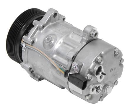 Alternative view of NEW Original Sanden Compressor 4255, 4256 (1101082)