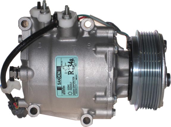 NEW Original Sanden Compressor 4914 (1101318) - AC Parts for