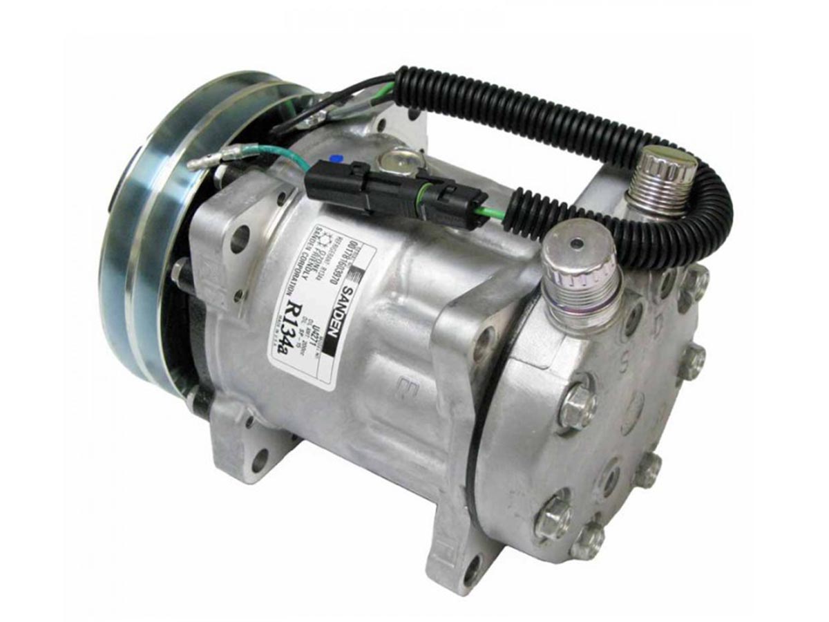 NEW Original Sanden Compressor 4271, 8017, 8126 (1101091) - AC