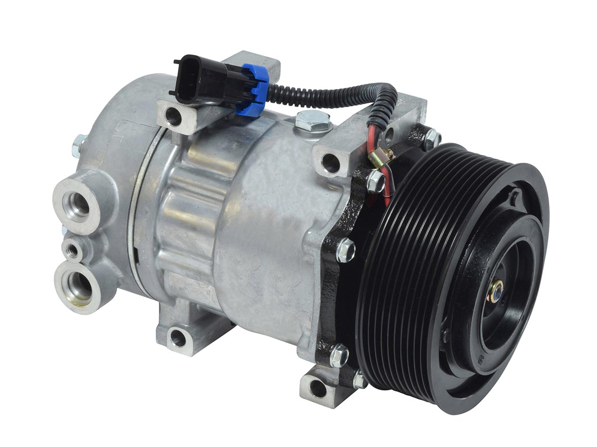 NEW Original Sanden Compressor 4384, F69-6003-141 (1101143