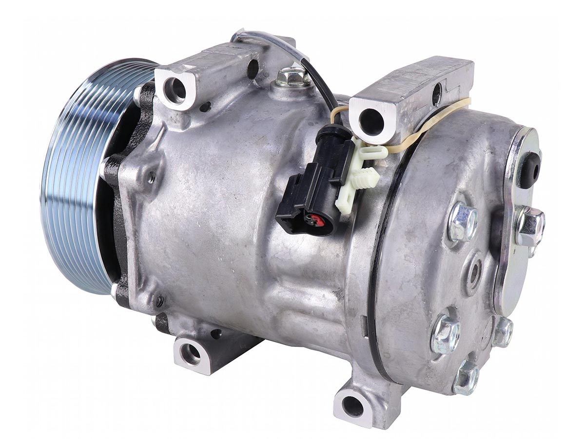NEW Original Sanden Compressor 4766, X3CH-19D629CA (1101278