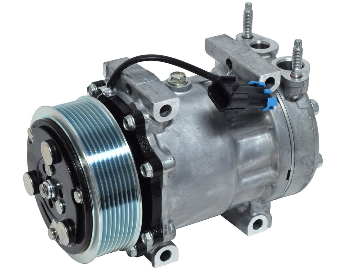 NEW Original Sanden Compressor NAVISTAR, 4277, 4418, 3582435C1 (1101095 ...