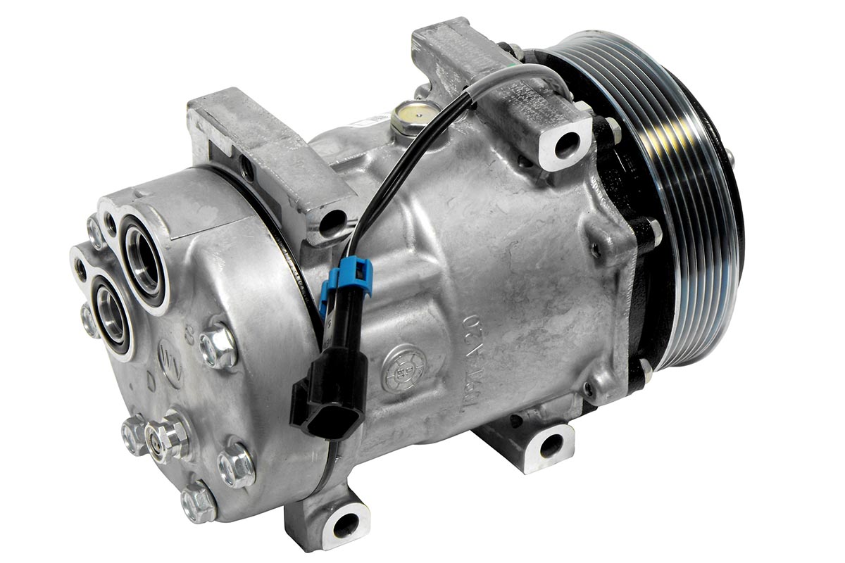 NEW Original Sanden Compressor 4120, 4285, 4671 (1101062) - AC Parts ...