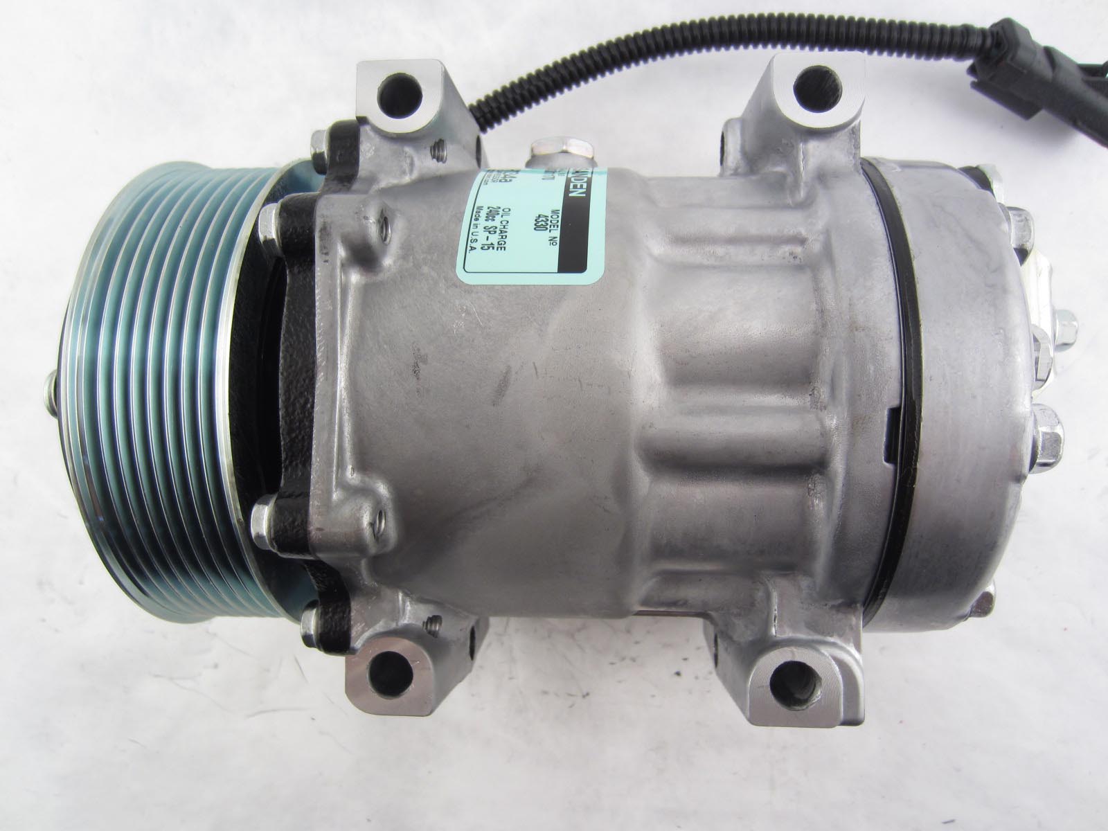 NEW Original Sanden Compressor 4330, 4606 (1101131) - AC