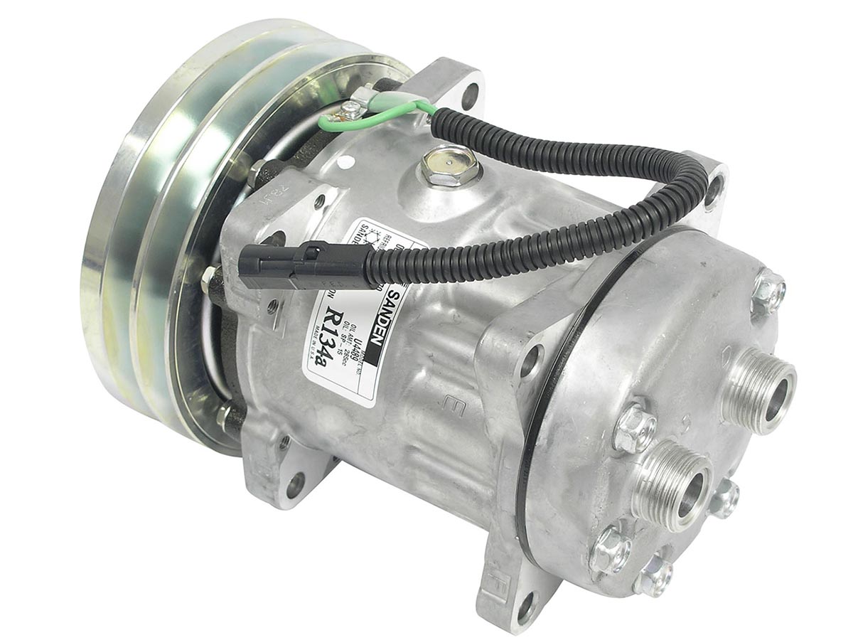 NEW Original Sanden Compressor 4489 (1101185) AC Parts for Auto