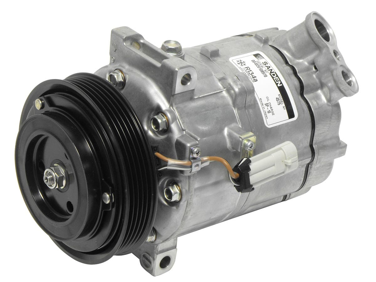 NEW Original Sanden Compressor 4575, 8631 (1101201) - AC Parts for