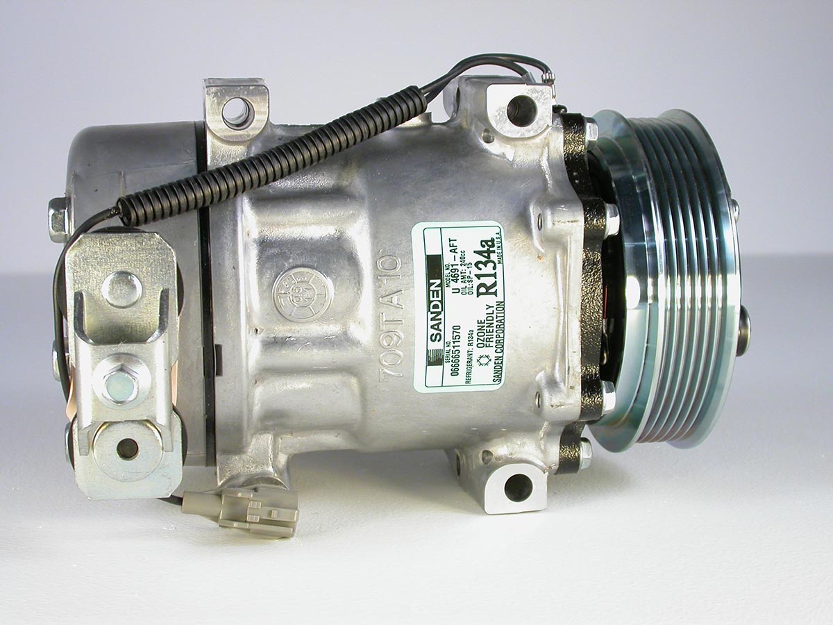 NEW Original Sanden Compressor 4691, 4339, 4886 (1101246) - AC Parts for  Auto, Truck, Off-road, AG, & Farm