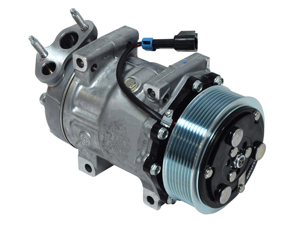 Sanden Compressor, New Original OE Sanden Model No. 4720, 3808548C1 Navistar Truck (1101260