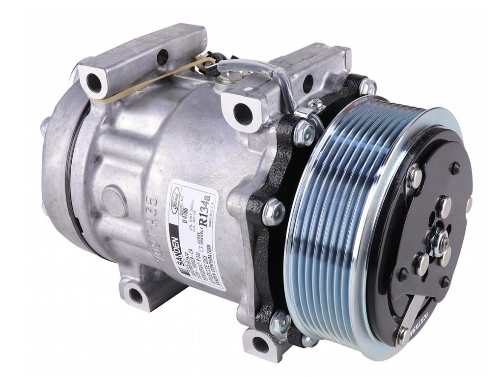 NEW Original Sanden Compressor 4766, X3CH19D629CA (1101278) AC Parts