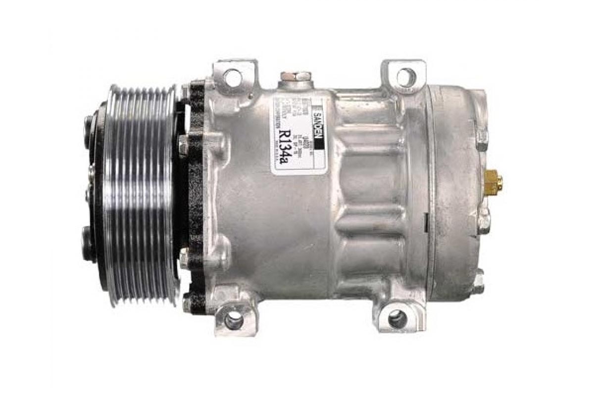 NEW Original Sanden Compressor 4020, 22-64074-000 (Enhanced Series)  (1101008) - AC Parts for Auto, Truck, Off-road, AG, & Farm
