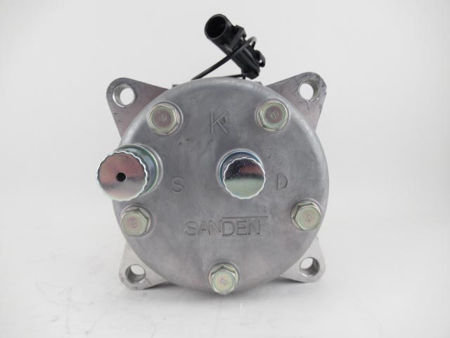NEW Original Sanden Compressor 5077 (1101338) - AC Parts for
