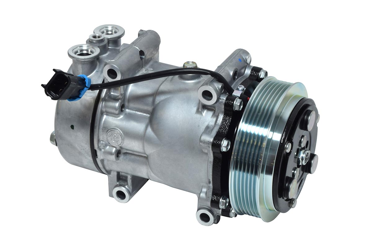 COMPRESSOR NEW Original Sanden 4039, 4731, 4424, F69-6001-122, F69-6002-121 (1101019) - AC Parts for Auto, Truck, Off-road, AG, & Farm COMPRESSOR NEW Original Sanden 4039, 4731, 4424, F69-6001-122, F69-6002-121 (1101019) - AC Parts for Auto, Truck, Off-road, AG, & Farm