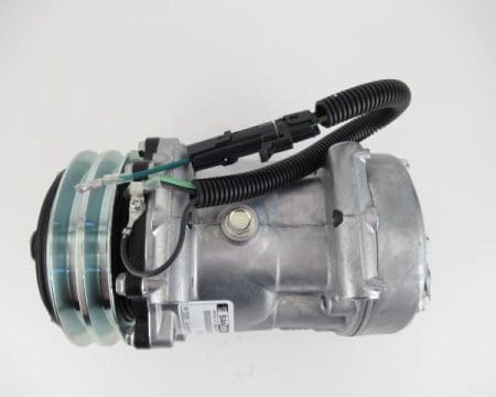 Alternative view of NEW Original Sanden Compressor 4052, 4613 Enhanced Version  (1101026)