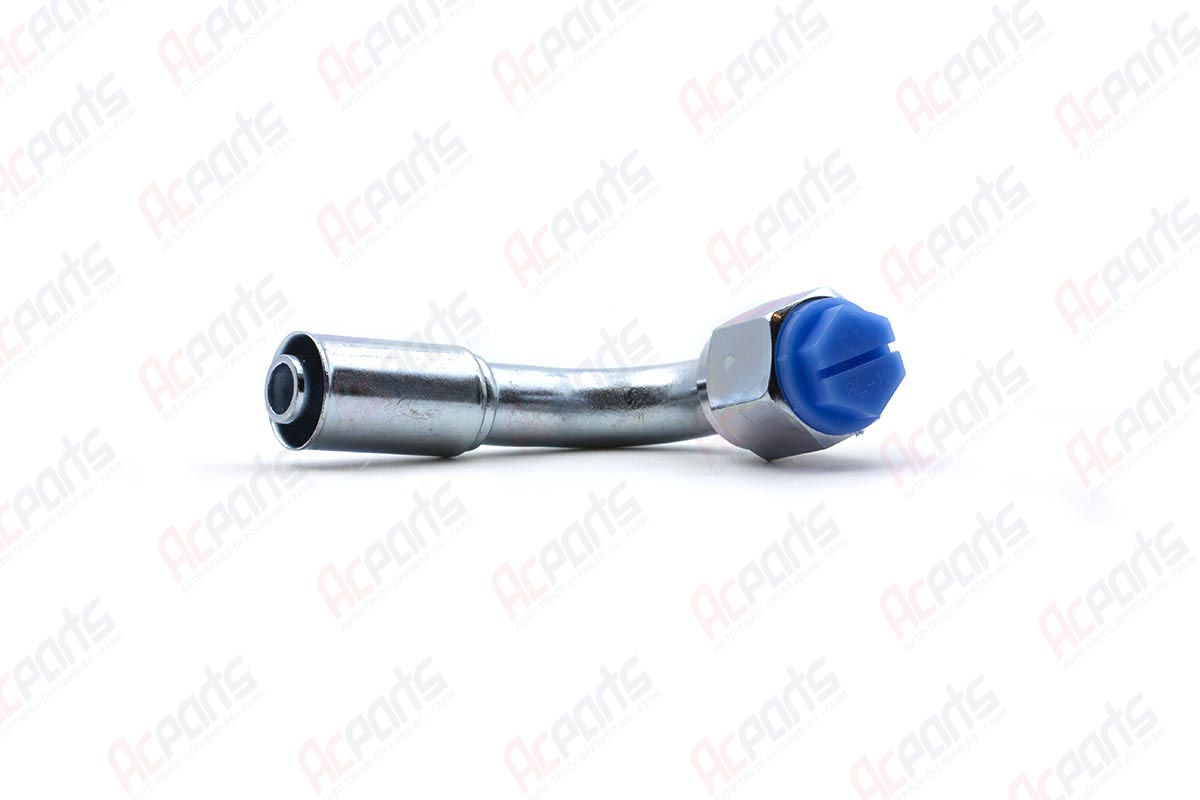 AC Fitting Reduced Steel Beadlock 90 Degree #10 Female O