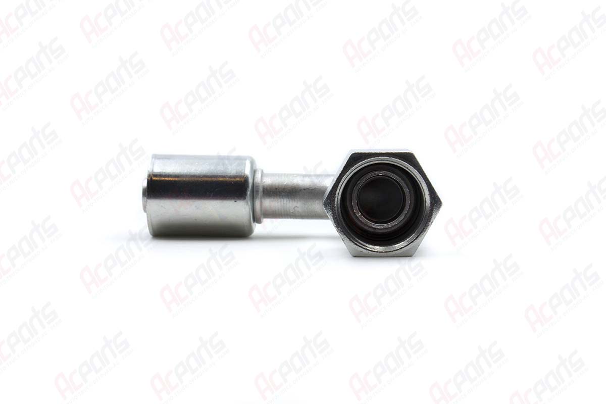 90 Deg Beadlock #8 O-Ring A/c Hose Fitting Female 90 Deg Beadlock #8 O-Ring A/c Hose Fitting Female