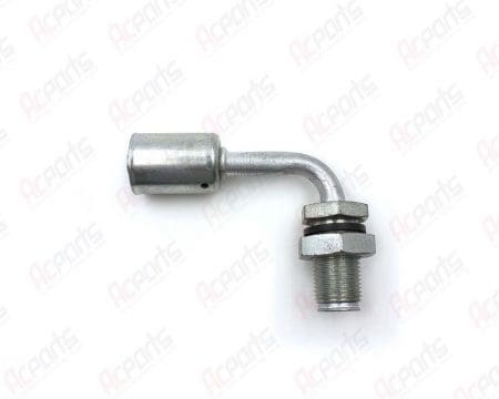 90 Degree Male Insert O-Ring (MIO) - Bulkhead #8