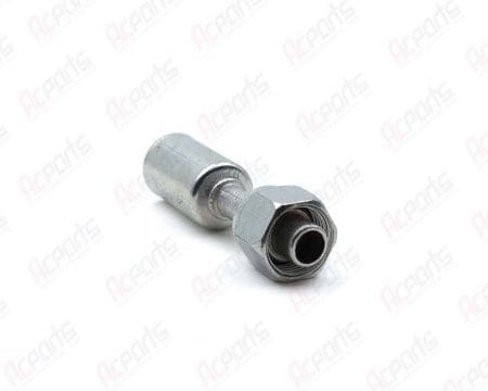 Fitting Aluminum Bead lock Straight Female O-Ring (FOR) #8 to #6 BL1308