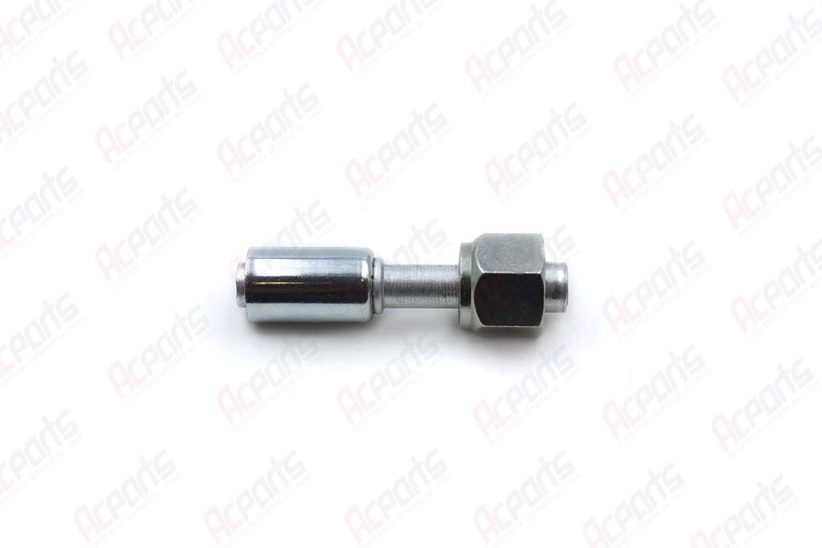 MRFOMOCO Beadlock AC Fitting – #10 Female O-Ring, Reduced Barrier, Straight (RB1303 / 35R1303)