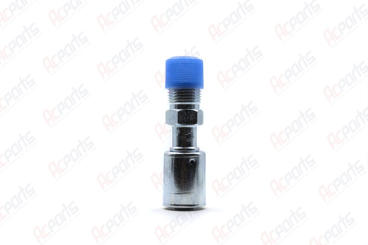 MRFOMOCO A/C Fittings – #10 Male Insert O-Ring, Barbed, Straight With Nut – Vintage/Classic Car AC
