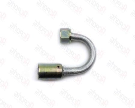 AC Fitting Aluminum Beadlock 180 Degree #8 Female O-Ring (FOR) to #8 13/32" Hose  BL1932 (1311123)