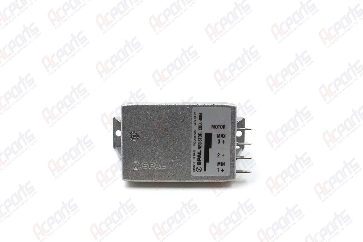 BLOWER ASSY 12V SPAL W 3SPD RESISTOR MED PERFORMAN 26-19904 BLOWER ASSY 12V SPAL W 3SPD RESISTOR MED PERFORMAN 26-19904