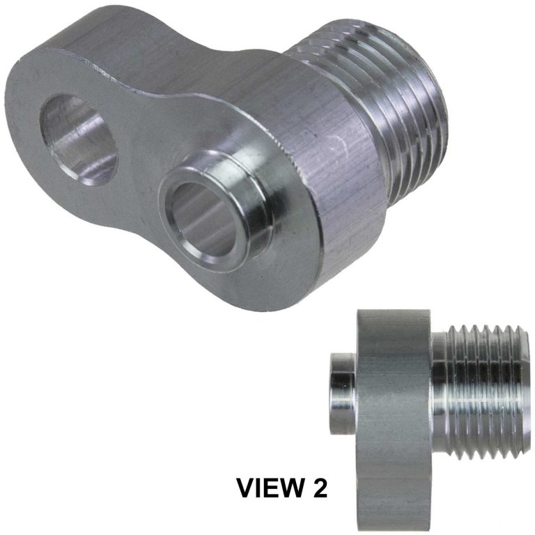 AC Fitting Aluminum Manifold Discharge Straight Sanden SD7B10 Pad x