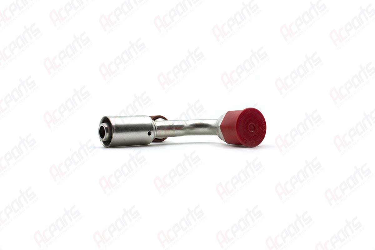 A/C FITTING,METRIC 90° Female O-ring Beadlock m18-1.5 Thread #6 Hose 35B9323 A/C FITTING,METRIC 90° Female O-ring Beadlock m18-1.5 Thread #6 Hose 35B9323