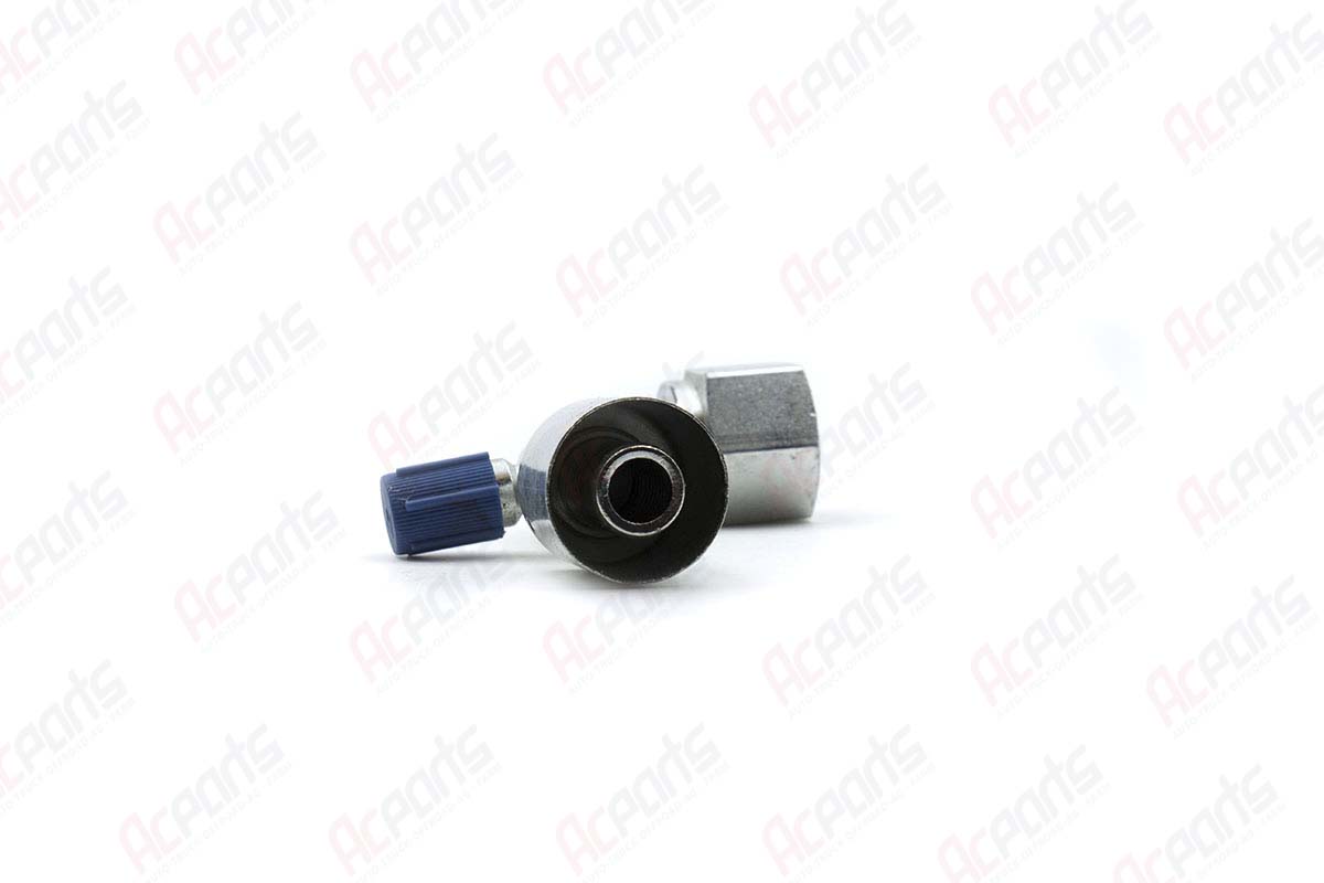 AC Fitting Steel Beadlock 90 Degree Female O-ring (FMO) #12