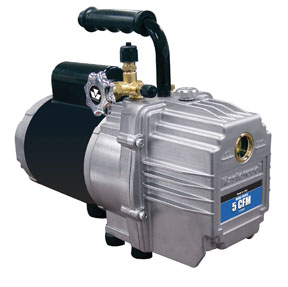 vacuum pump cfm stage ac r134a
