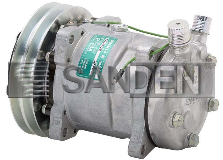 NEW Original Sanden Compressor 6679, 8396 (1101388) - AC Parts for Auto, Truck, Off-road, AG, & Farm NEW Original Sanden Compressor 6679, 8396 (1101388) - AC Parts for Auto, Truck, Off-road, AG, & Farm