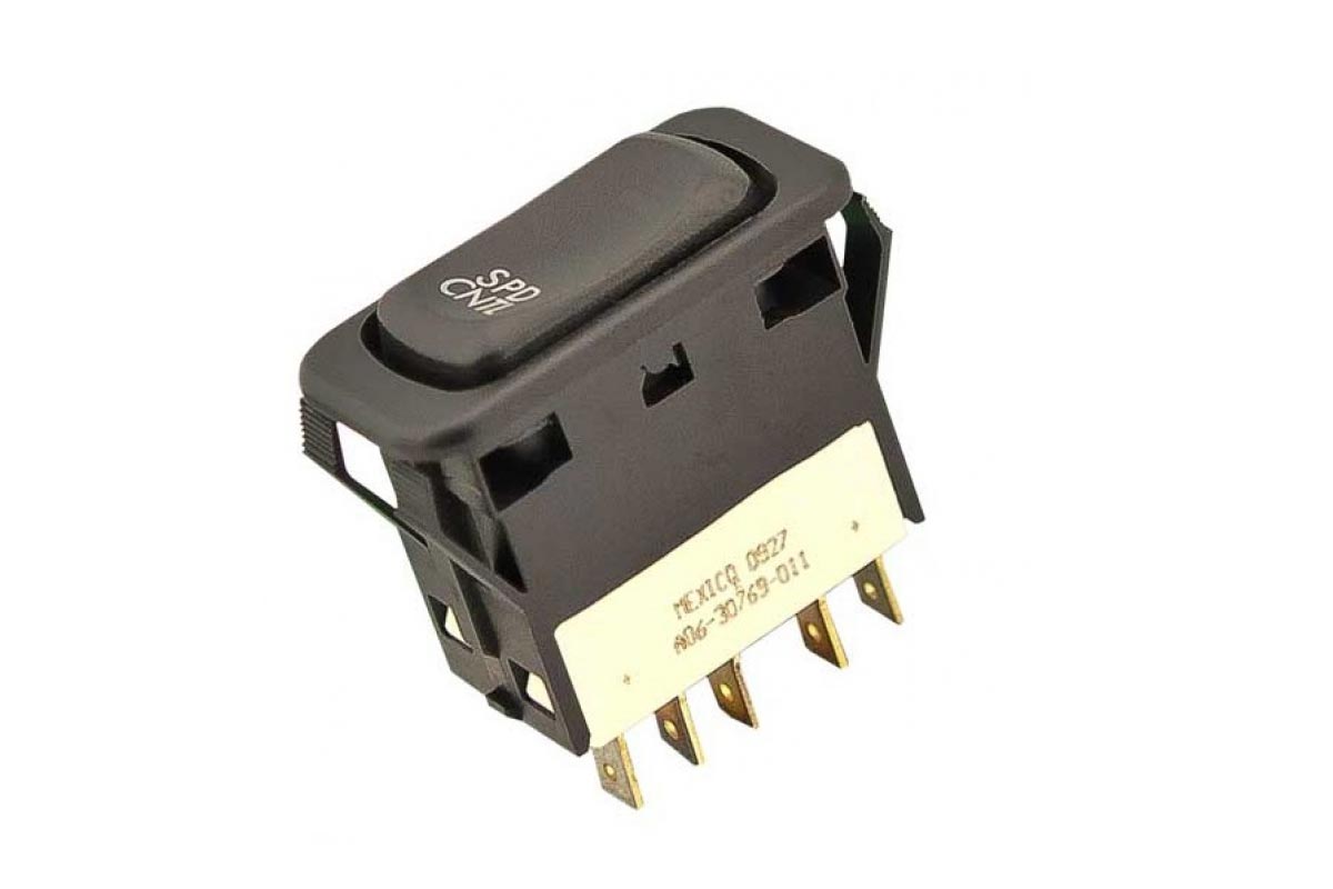 Freightliner Rocker Blower Switch 9 Terminals 12V (2601059) AC Parts