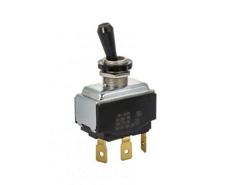 Toggle Blower Switch 12/24V SPST with 3 Terminals  4379-RD539230 (2601089)