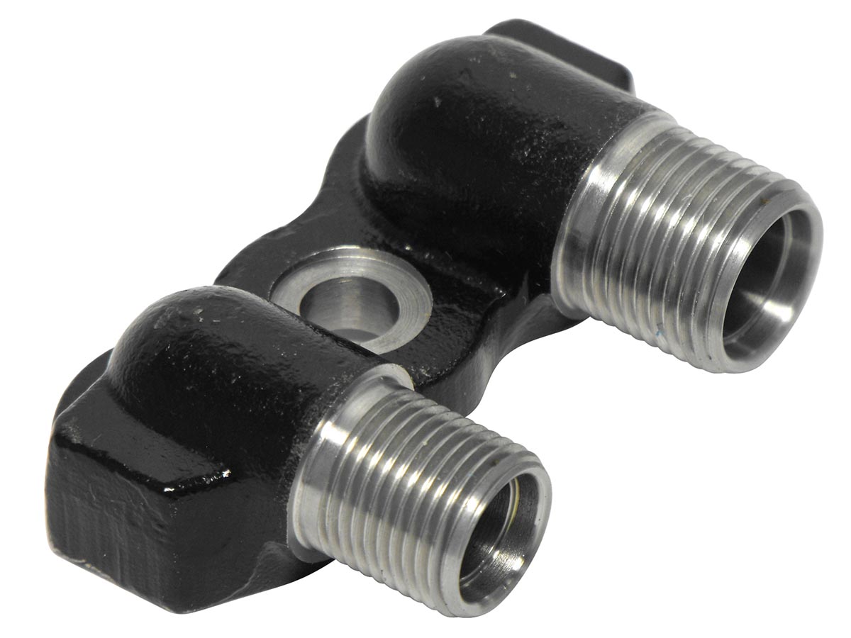 SANDEN FLEX MANIFOLD VERT 3/4 X 7/8 ORING 4866-6340 (1241063