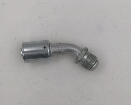 AC Fitting Aluminum Beadlock #10 45 Degree Male Flare (MF) to #10  BL1213 (1311227)