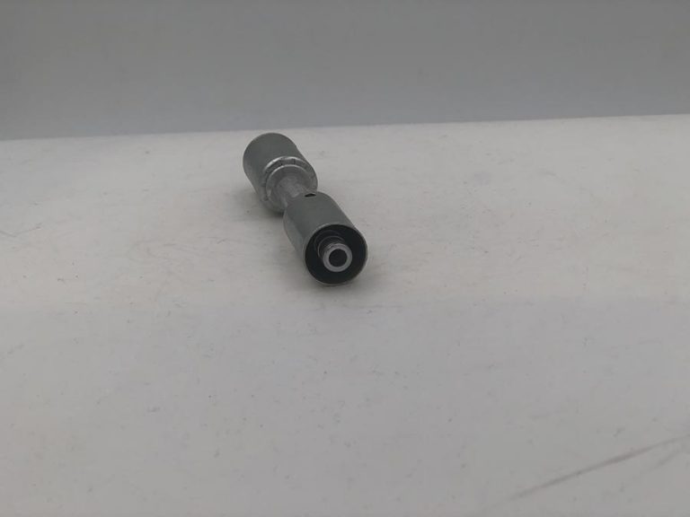 AC Fitting Reduced Aluminum Beadlock Straight Splicer 6 HOSE X 8 HOSE