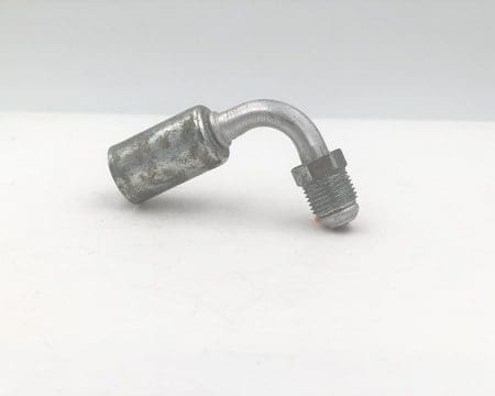 Alternative view of FITTING ALUMINUM BEADLOCK , 90 DEGREES #6 MALE FLARE  MF  X #6   BL1221 (1311027)