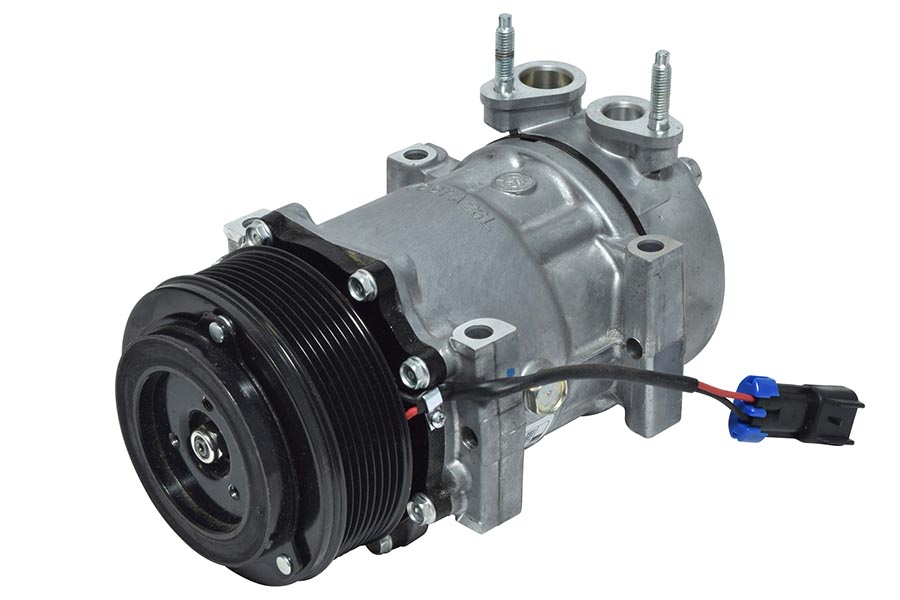 Compressor New OEM with Clutch 12v New SD7H15 Navistar OEM, 4034409-C4  (1103519) - AC Parts for Auto, Truck, Off-road, AG, & Farm